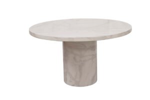 Carra Marble Dining Table 1300mm - Image 3